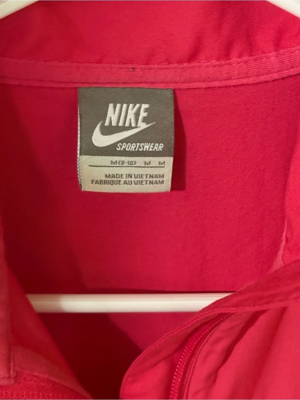 Nike Hot Pink Sports Jacket